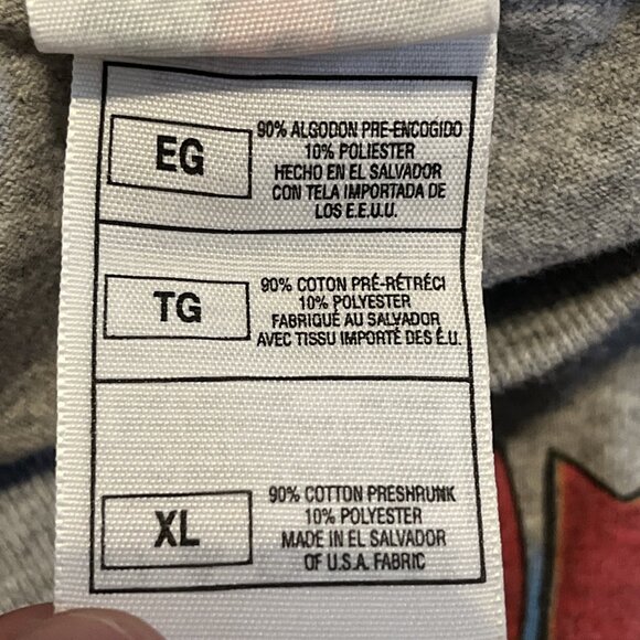 VTG Cap'n Lynch Tampa Bay Buccaneers Shirt Adult SZ XL Gray 2003 Fanatics - Picture 7 of 8